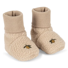 Konges Sløjd - Safa Recycled Fiber Sherpa Slippers | Beige