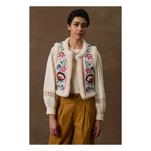 Louise Misha - Renee Organic Cotton Jacket | Cream