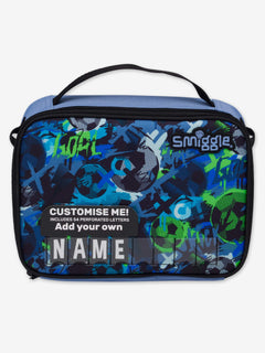 Smiggle - Aspire Rectangular Lunch Bag with Name Tag