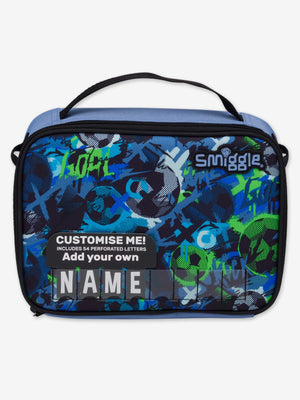 Smiggle - Aspire Rectangular Lunch Bag with Name Tag