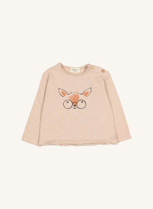 Búho - Deer T-shirt Organic Cotton | Pink