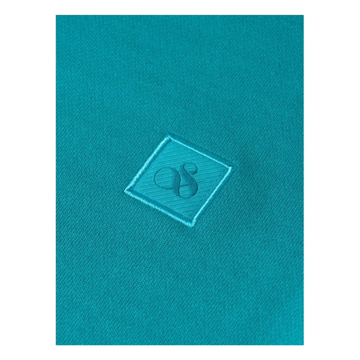 Scotch & Soda - Logo Badge Sweat Organic Cotton | Lagoon Blue