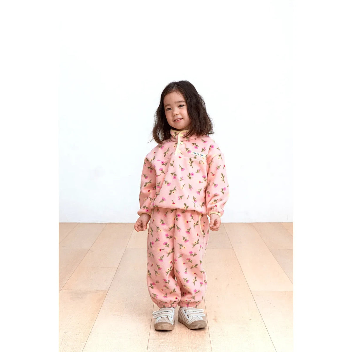 Petit Stella - Floral Fleece Set | Pink