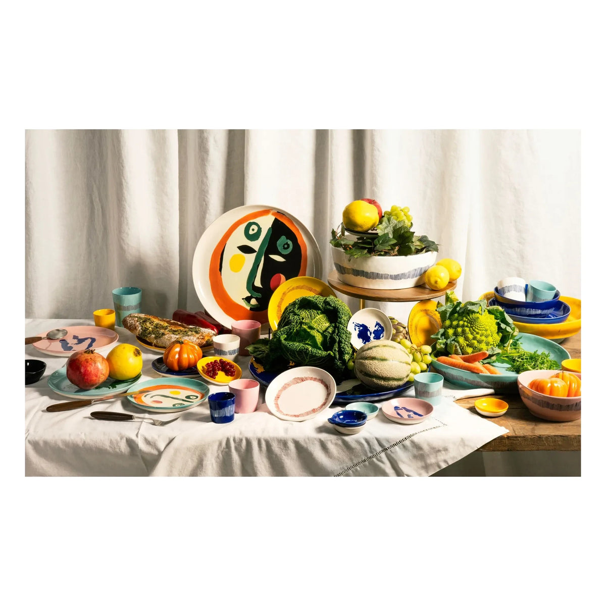 Serax - Tea cups, Ottolenghi - Set of 4 | White