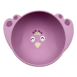 Trixie - Mrs. Peacock Suction Silicone Bowl | Purple