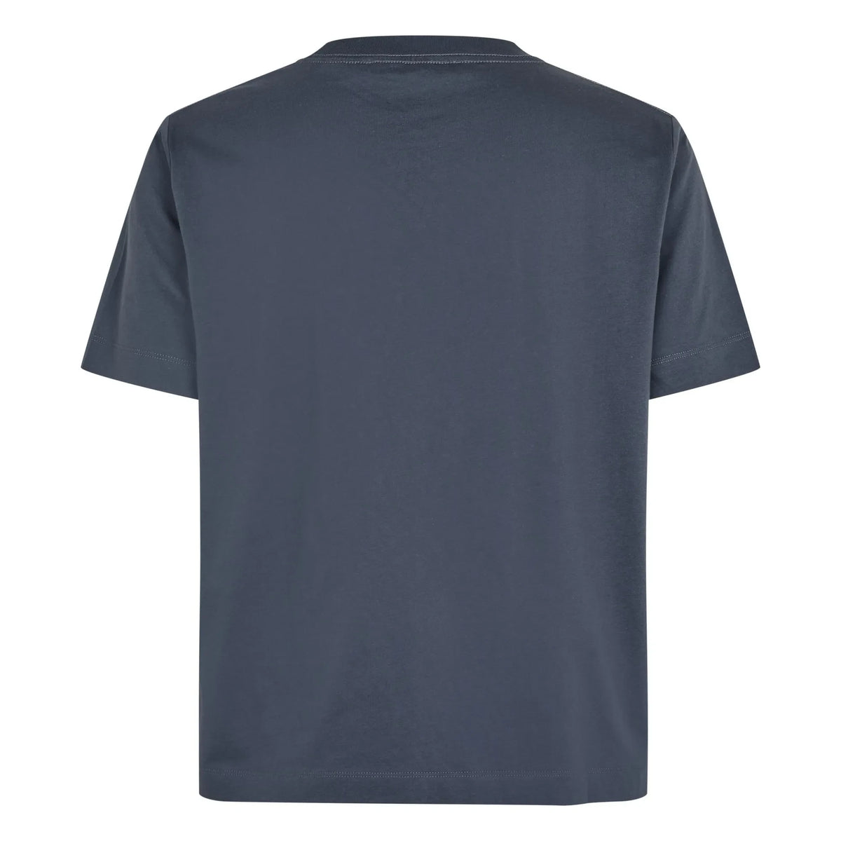 Samsoe Samsoe - Sacamino Organic Cotton T-Shirt | Grey Blue