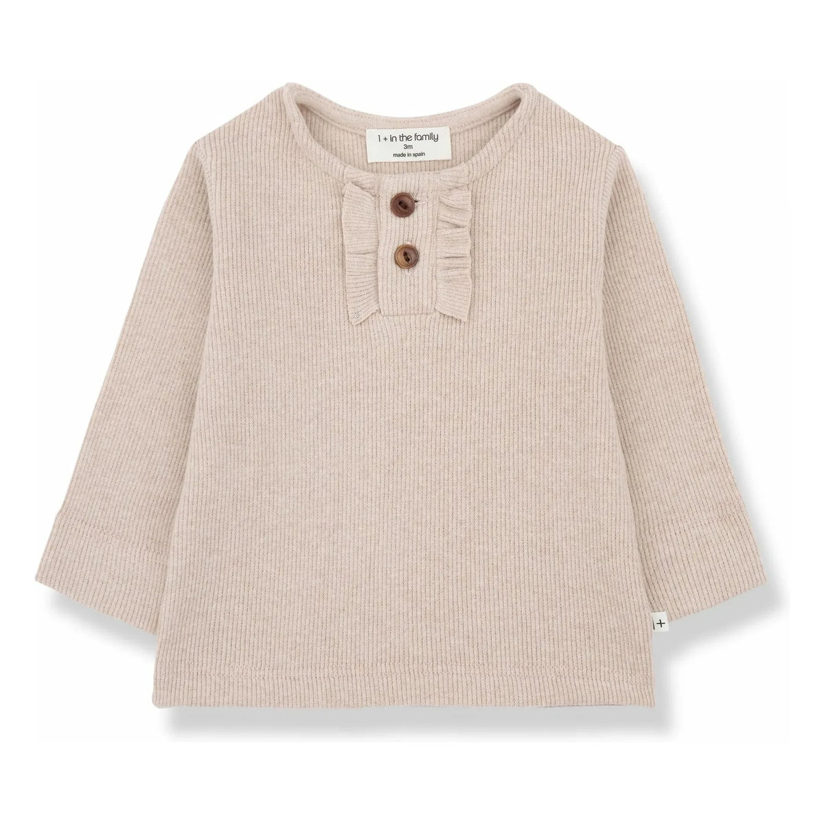 1+ in the family - Greta T-Shirt | Nude