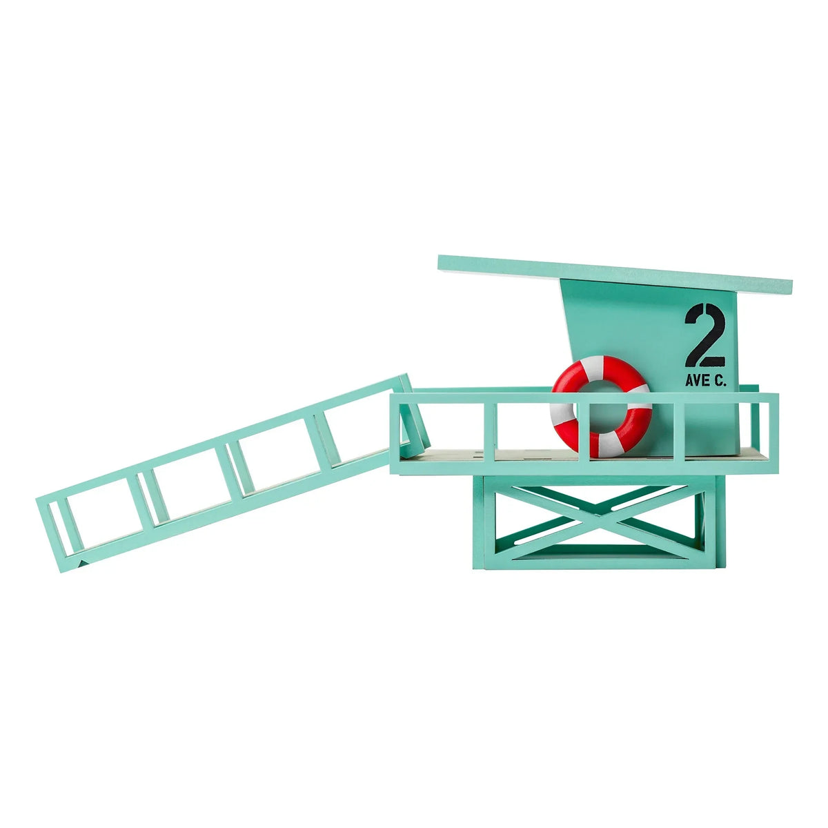 Candylab - Malibu Beach Tower - Wooden Toy | Green