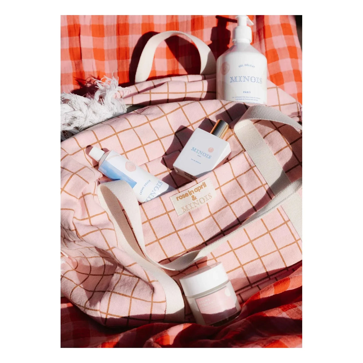 Minois - Mama Bag Set, Minois x Rose in April