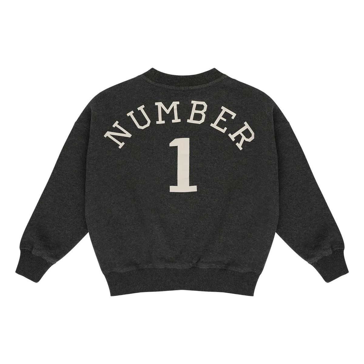 Jenest - Bird NR 1 organic cotton sweatshirt | Dark gray