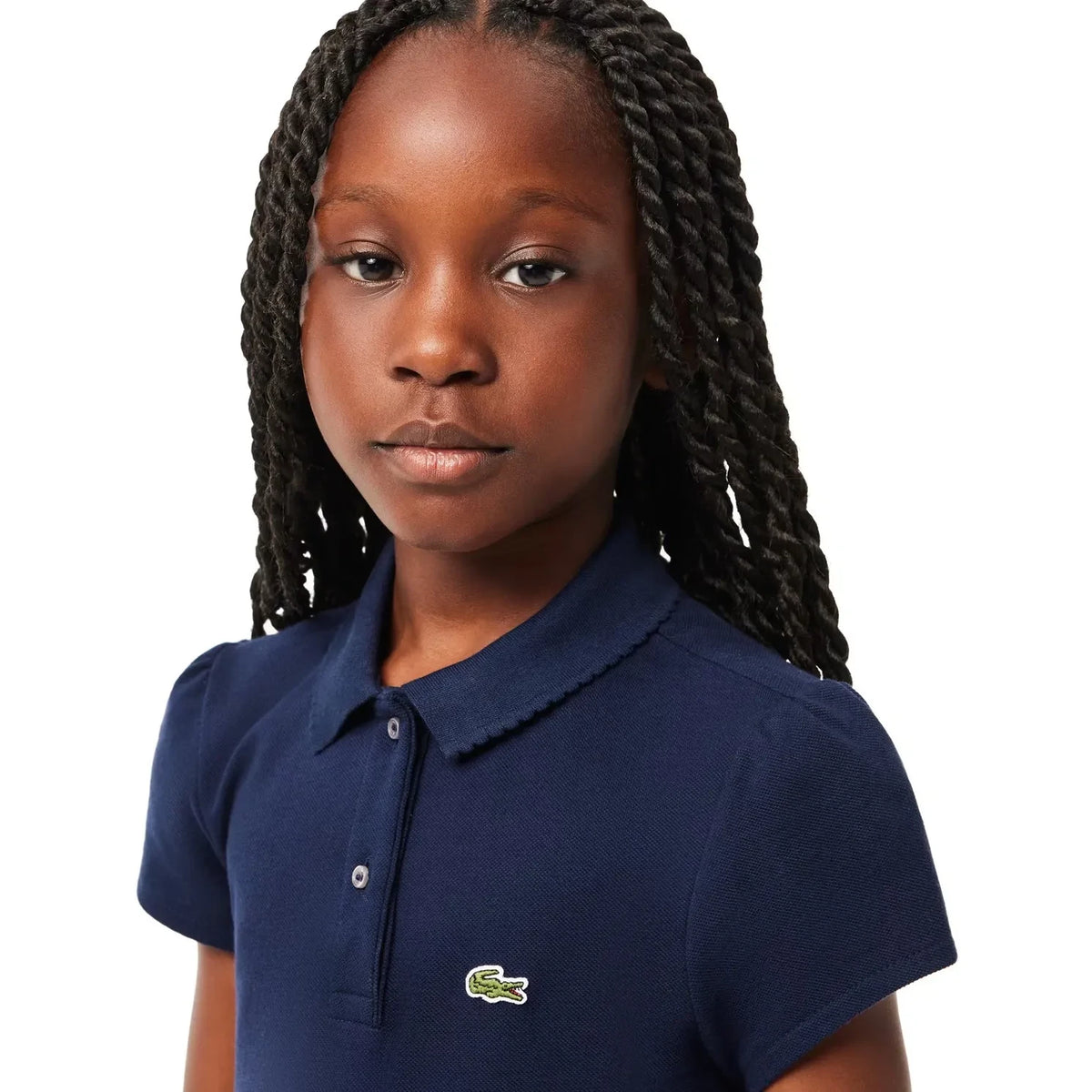 Lacoste - Organic Cotton Logo Polo Shirt | Navy
