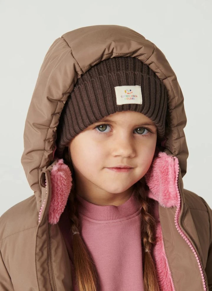 Copenhagen Colors - Long Puffer Coat | Hazel