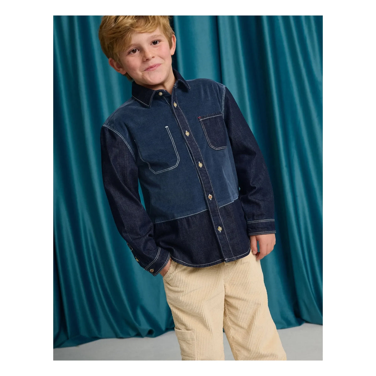 Gingersnaps - Alessio Denim Shirt | Dark Blue