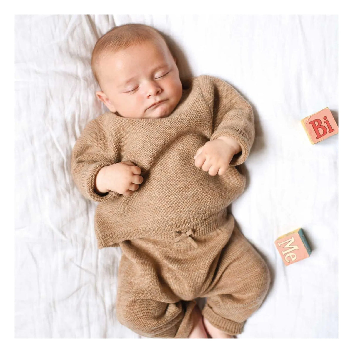 Lililotte - Aimé Wool Sweater and Saroual | Heather Beige