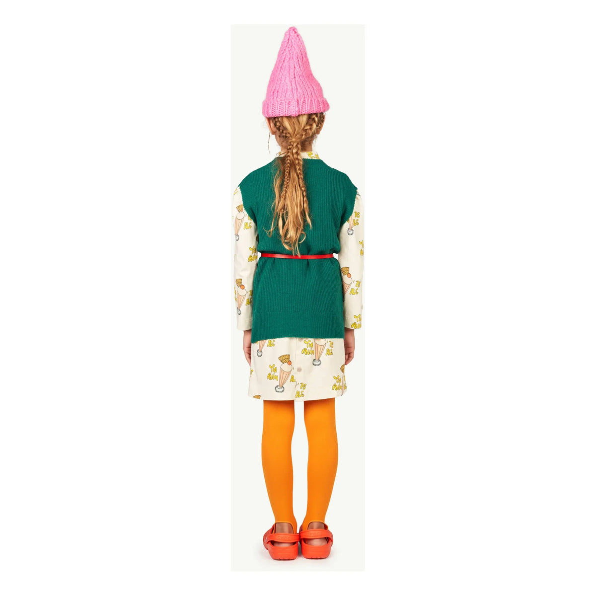 The Animals Observatory - Bug Jersey Dress | Ecru