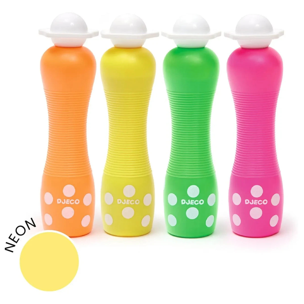 Djeco - Foam Pens for Children - Neon