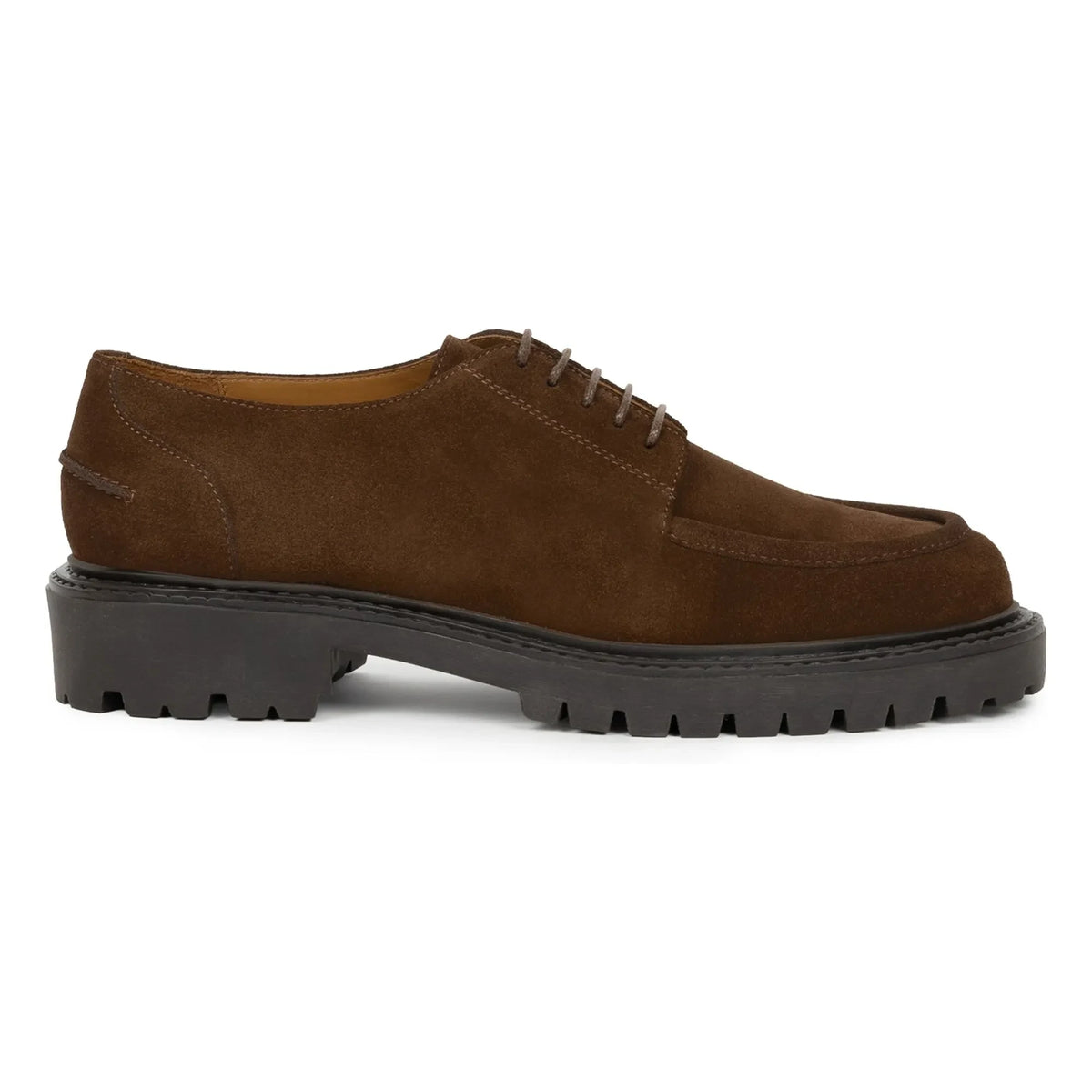 Bobbies - Abel Derby Shoes Suede | Light Brown