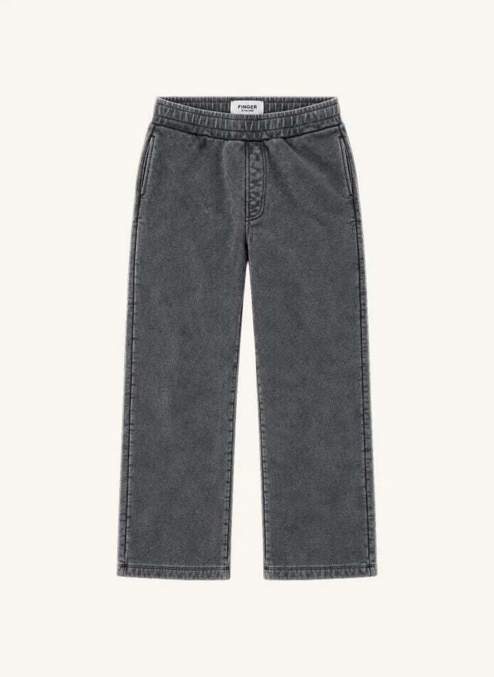 Finger in the nose - Renzo Organic Cotton Jogger | Black
