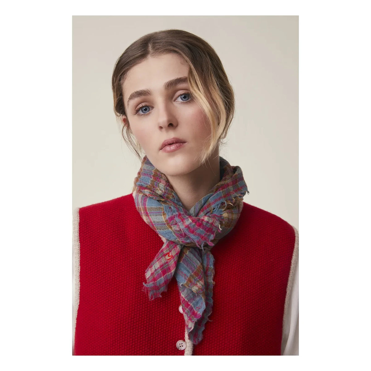 Moismont - Magda Scarf No. 793, Wool | Purple