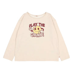Búho - Play The Game T-Shirt Organic Cotton | Beige