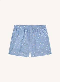 Pockies - "Clouds" Boxer Shorts | Light Blue