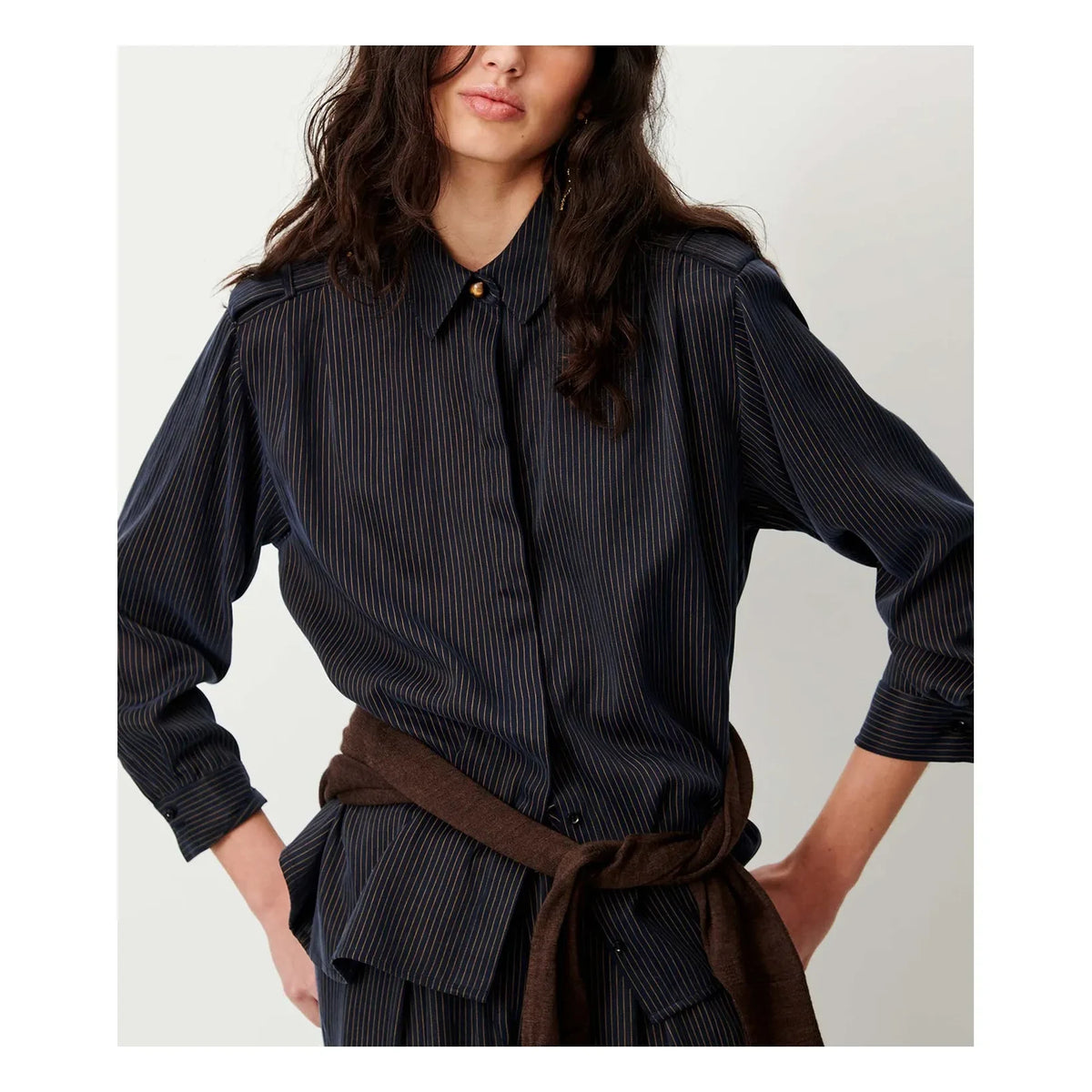 Sessùn - Ginnie blouse | Navy