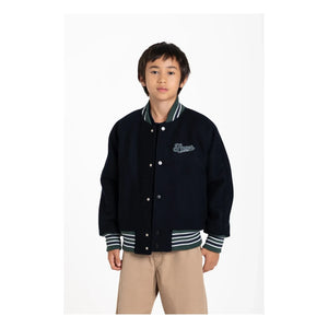 Finger in the nose - Corey Wool Jacket | Blue black