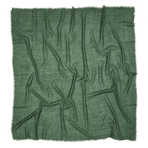 Becksöndergaard - Mill Wool Triangle Scarf | Chrome Green