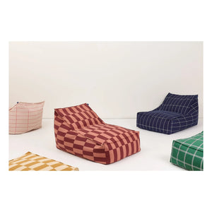 Nobodinoz - Vibes Long Pouf | Navy Blue