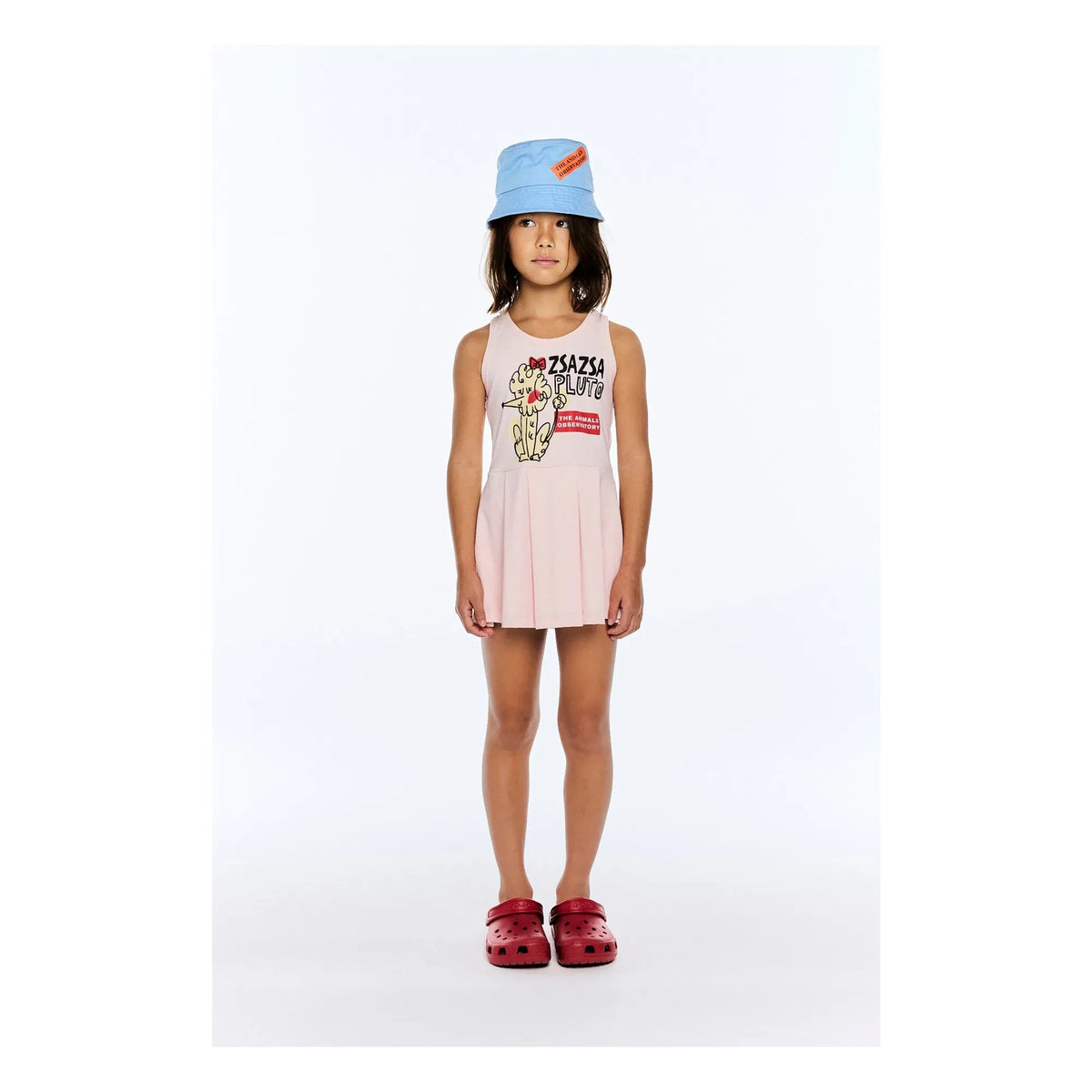 The Animals Observatory - Integrated Shorts Dress Vulture Zsazsa Pluto | Light Pink