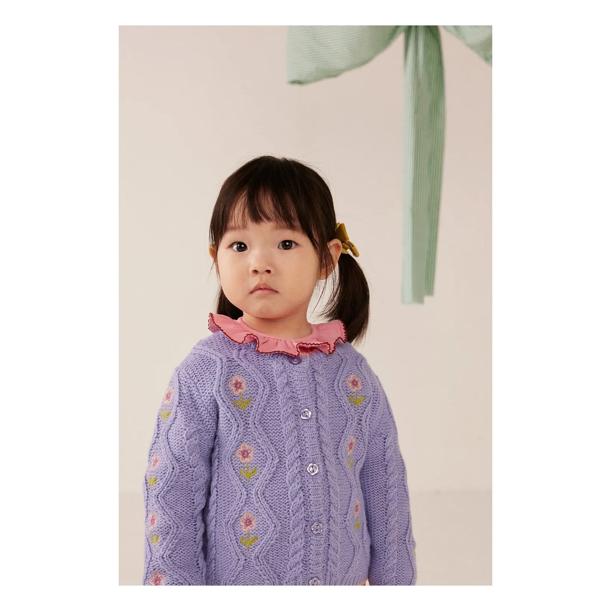 Hello Simone - Jeannette Flowers Cardigan | Mauve
