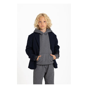 Smallable Kid - Canterbury Organic Cotton Jogger | Gray Melange