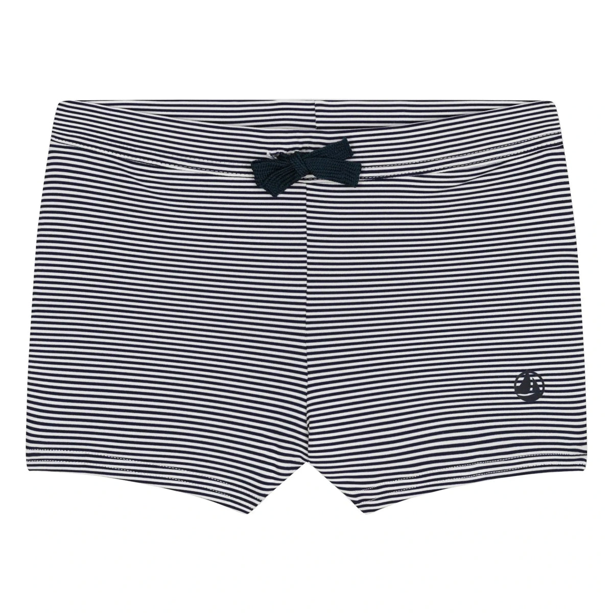 Petit Bateau - Baume Recycled Fiber Bath Shorts | Navy Blue