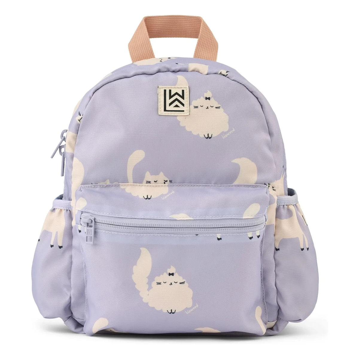 Liewood - Andreas Cats Backpack Recycled Fiber | Lilac