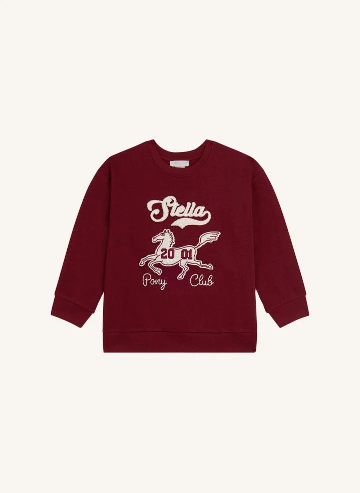Stella McCartney Kids - Stella sweatshirt 2001 | Dark red