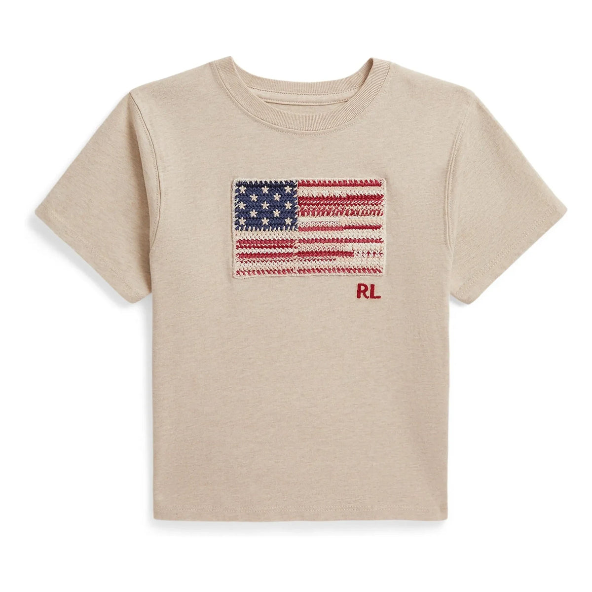 Ralph Lauren - American flag T-shirt | Beige