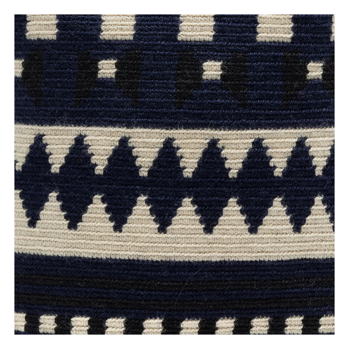 Guanabana - Mitra Macrame bag | Navy Blue