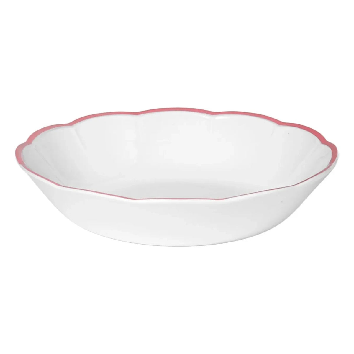 Bitossi - Bordeaux Pink Soup Plate | Pink