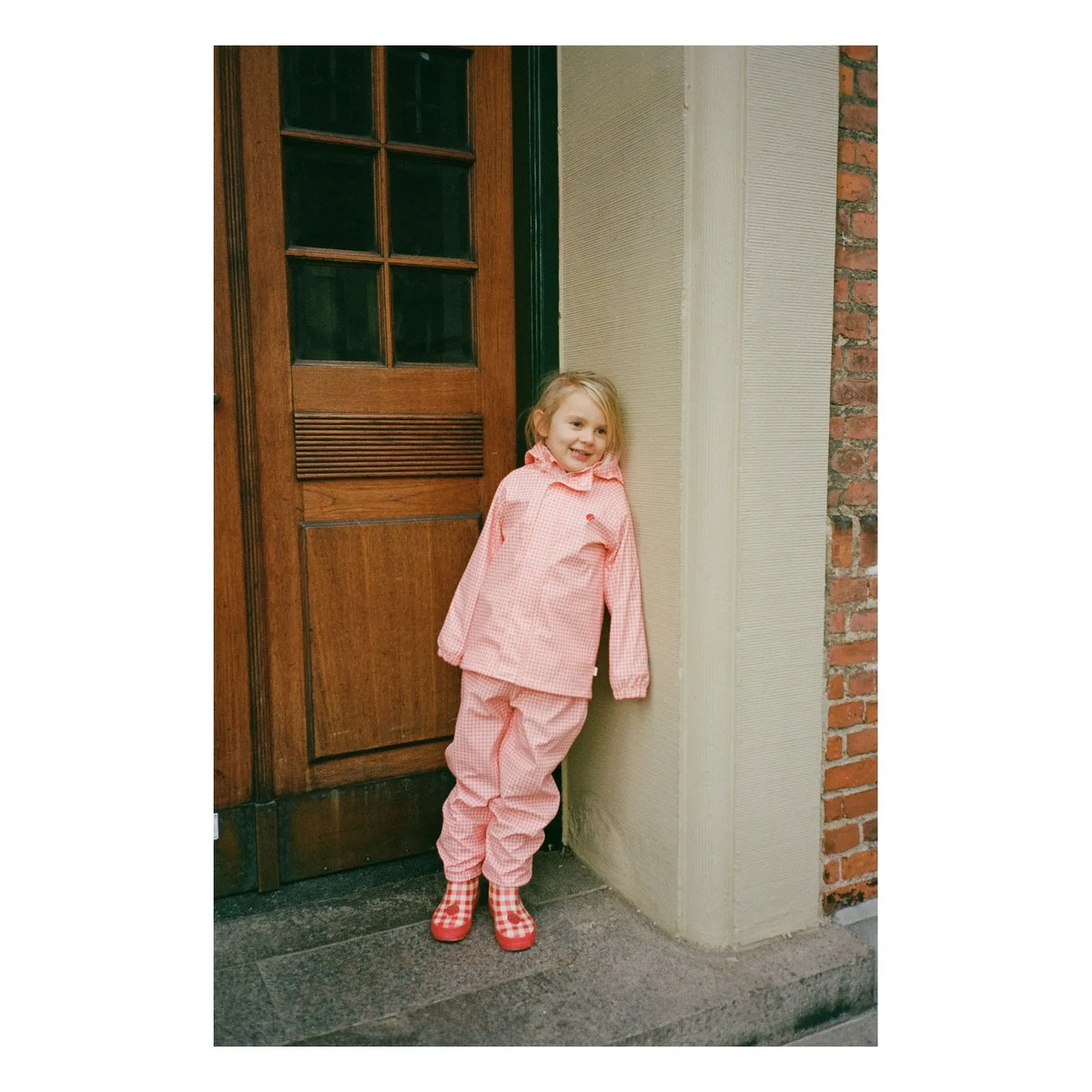 Flöss - Dew Vichy Rain Set | Pink