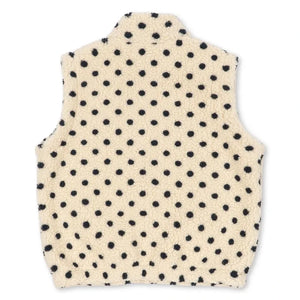 Konges Sløjd - Sleeveless Sherpa Vest Jody Pois Recycled Fibers | Ecru