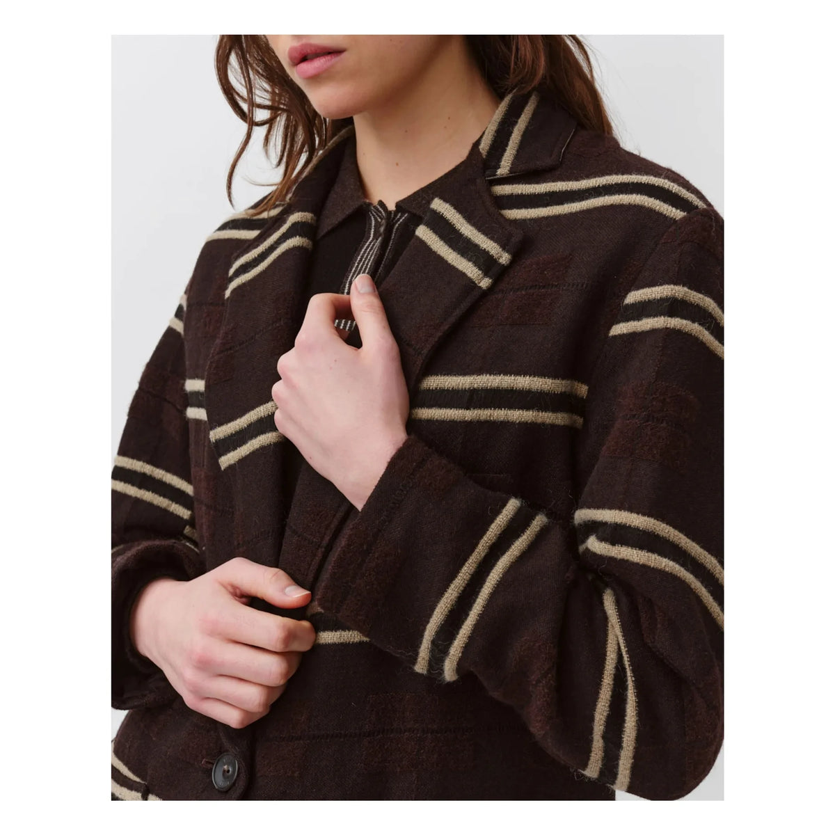 Diega - Virato jacket | Chocolate