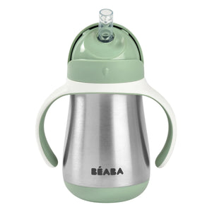 Béaba - Stainless Steel Training Cup - 250 ml | Sage