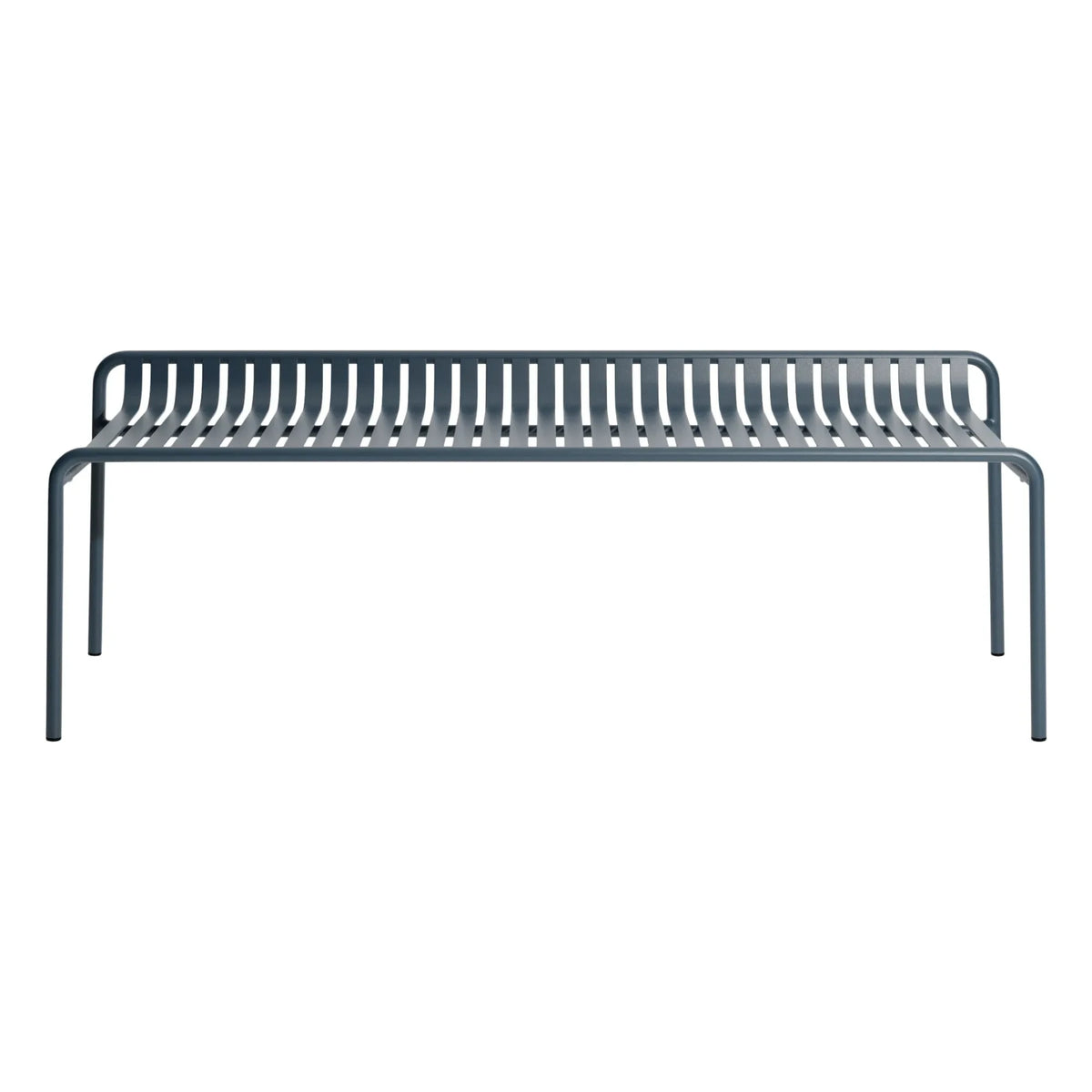 Petite Friture - Weekend Bench Without Backrest | Gray Blue