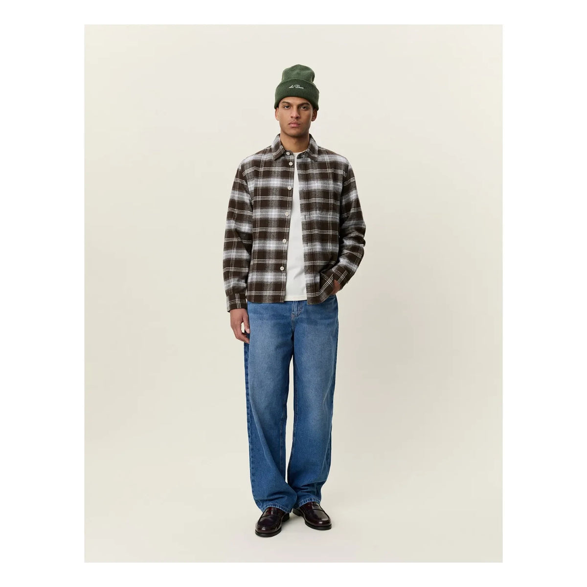 Les Deux - Checked Shirts | Brown