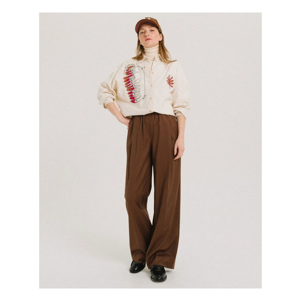 Tinsels - Faune Cotton Shirt | Ecru