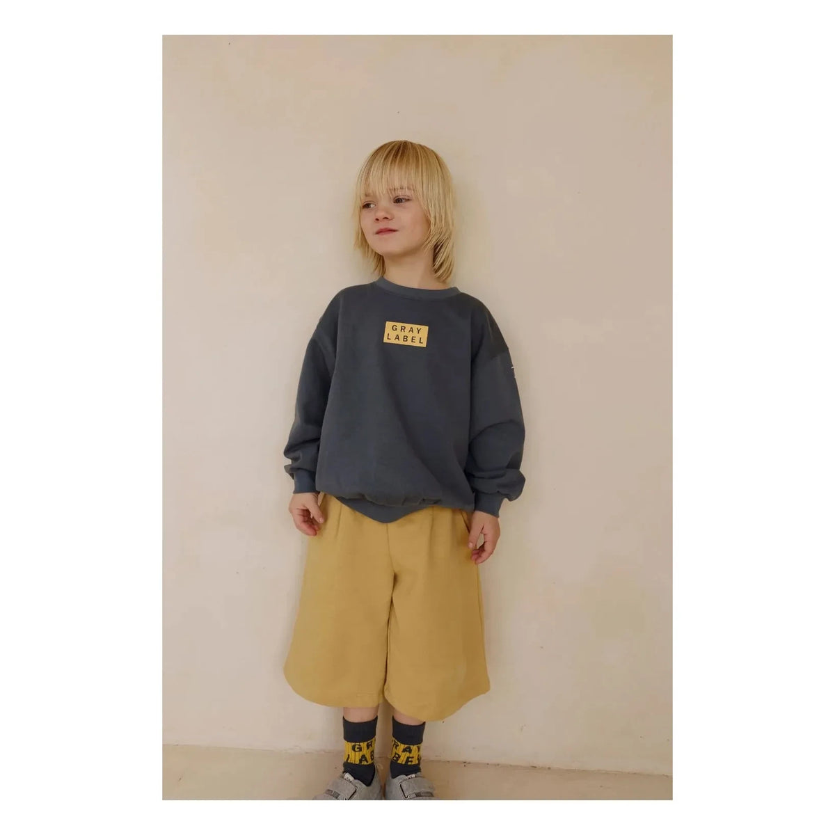 Gray Label - Gray Label Organic Cotton Sweatshirt | Gray Blue