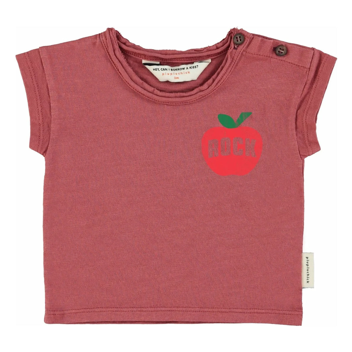 Piupiuchick - Apple T-Shirt | Powder Pink