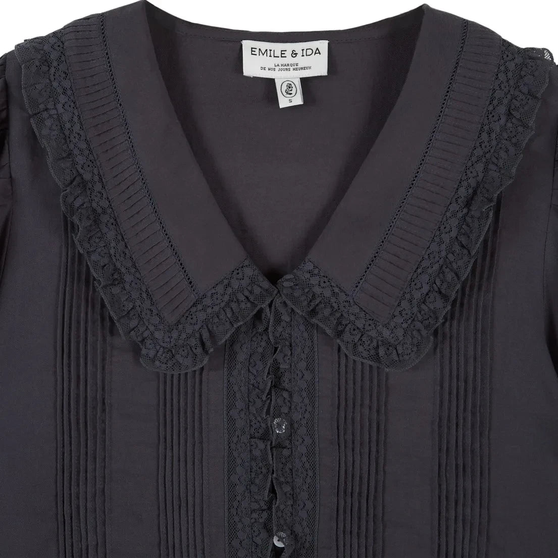 Emile et Ida - Vintage Ecume blouse | Carbon