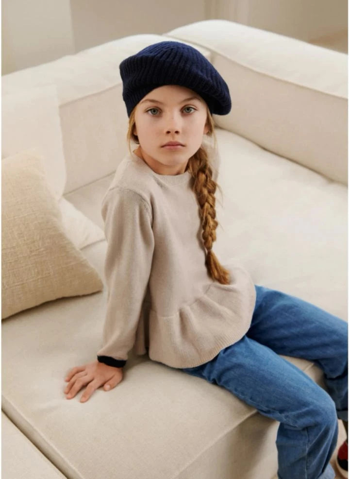 Liewood - Borg Recycled Wool Beanie | Navy