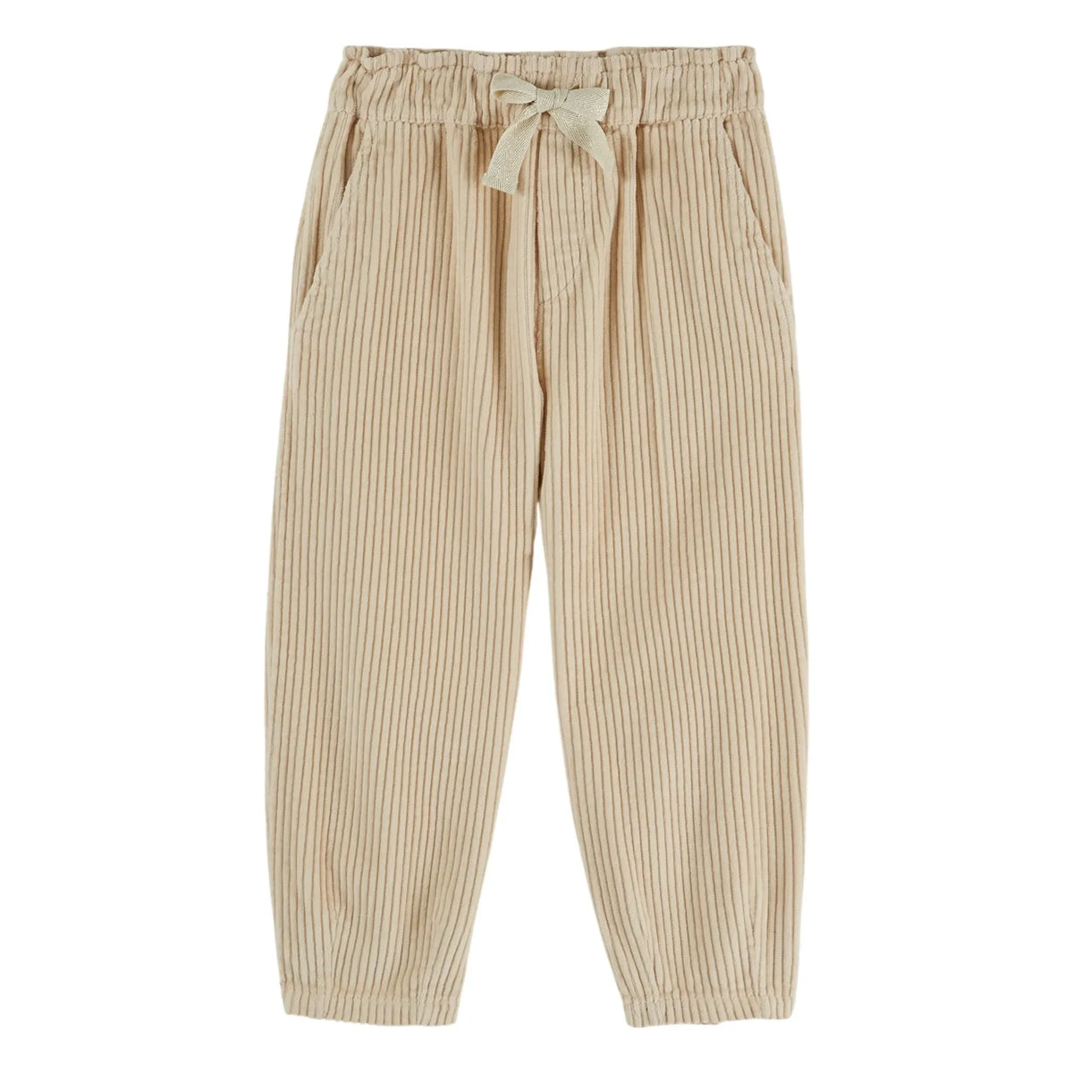 Emile et Ida - Ribbed Pants | Ecru